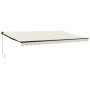 Toldo retráctil aluminio y tela color crema 5x3 m von , Markisen - Ref: Foro24-3154455, Preis: 381,05 €, Rabatt: -5%%