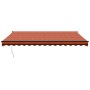 Toldo retráctil aluminio y tela naranja y marrón 4,5x3 m von , Markisen - Ref: Foro24-3154469, Preis: 267,31 €, Rabatt: %