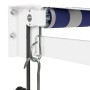 Toldo retráctil automático azul y blanco 4,5x3 m von , Markisen - Ref: Foro24-3154474, Preis: 401,77 €, Rabatt: %