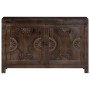 Aparador con diseño tallado madera maciza de mango 110x35x70 cm by , Sideboards - Ref: Foro24-247765, Price: 399,36 €, Discou...