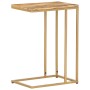 Mesa auxiliar de madera maciza de mango 35x45x65 cm de , Mesas auxiliares - Ref: Foro24-286400, Precio: 72,56 €, Descuento: %