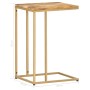 Mesa auxiliar de madera maciza de mango 35x45x65 cm de , Mesas auxiliares - Ref: Foro24-286400, Precio: 72,56 €, Descuento: %