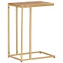 Mesa auxiliar de madera maciza de mango 35x45x65 cm de , Mesas auxiliares - Ref: Foro24-286400, Precio: 72,56 €, Descuento: %