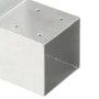 Conectores de postes en L 4 uds metal galvanizado 101x101 mm de , Postes de cerca - Ref: Foro24-145478, Precio: 69,31 €, Desc...