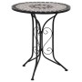 Set mesa y sillas bistró mosaico 3 pzas baldosa cerámica gris von , Gartensets - Ref: Foro24-279690, Preis: 262,74 €, Rabatt: %