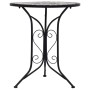Set mesa y sillas bistró mosaico 3 pzas baldosa cerámica gris von , Gartensets - Ref: Foro24-279690, Preis: 262,74 €, Rabatt: %