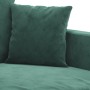 Juego de sofás con cojines 3 piezas terciopelo verde oscuro de , Sofás - Ref: Foro24-3201682, Precio: 597,30 €, Descuento: %
