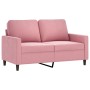 Juego de sofás con cojines 2 piezas terciopelo rosa by , Sofas - Ref: Foro24-3201519, Price: 536,78 €, Discount: %