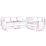 Juego de sofás con cojines 2 piezas terciopelo rosa by , Sofas - Ref: Foro24-3201519, Price: 536,78 €, Discount: %