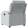 Sillón reclinable de masaje de tela gris claro by , Armchairs - Ref: Foro24-373474, Price: 219,64 €, Discount: %