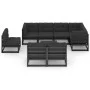 Gartenmöbel-Set 9-teilig und Kissen aus massivem Kiefernholz von vidaXL, Gartensets - Ref: Foro24-3076683, Preis: 967,37 €, R...
