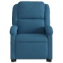 Sillón reclinable elevable de terciopelo azul by , Armchairs - Ref: Foro24-3204310, Price: 297,56 €, Discount: %
