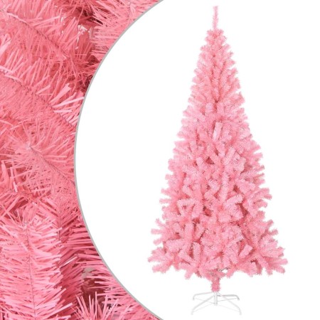 Árbol de Navidad artificial con soporte PVC rosa 180 cm von , Weihnachtsbäume - Ref: Foro24-320998, Preis: 37,12 €, Rabatt: %