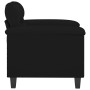 Sillón de tela de microfibra negro 60 cm by , Sofas - Ref: Foro24-359552, Price: 178,60 €, Discount: %