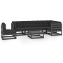 Gartenmöbel-Set 7-teilig und Kissen aus massivem Kiefernholz von vidaXL, Gartensets - Ref: Foro24-3076643, Preis: 754,35 €, R...