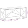 Mesa de centro dorada acero inoxidable y vidrio templado de , Mesas de centro - Ref: Foro24-349938, Precio: 188,54 €, Descuen...