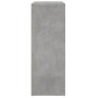 Aparador de madera de ingeniería gris hormigón 60x31x84 cm by , Sideboards - Ref: Foro24-840502, Price: 91,91 €, Discount: %