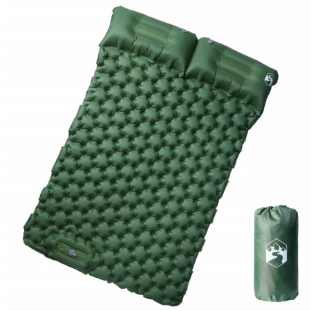 Colchón de camping autoinflable con almohadas 2 personas verde von , Schlafmatten - Ref: Foro24-4007102, Preis: 69,24 €, Raba...