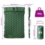 Colchón de camping autoinflable con almohadas 2 personas verde von , Schlafmatten - Ref: Foro24-4007102, Preis: 69,24 €, Raba...