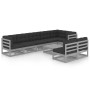 Gartenmöbel-Set 9-teilig und Kissen aus massivem Kiefernholz von vidaXL, Gartensets - Ref: Foro24-3076671, Preis: 802,52 €, R...