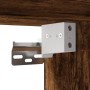 Set de muebles de baño 4 piezas madera contrachapada roble humo de , Muebles de baño - Ref: Foro24-3214752, Precio: 257,50 €,...