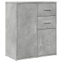Aparador de madera ingeniería 2 uds gris hormigón 60x31x70 cm by , Sideboards - Ref: Foro24-3276563, Price: 157,55 €, Discoun...