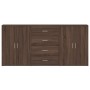 Aparadores 3 uds madera de ingeniería marrón roble 60x31x84 cm by , Sideboards - Ref: Foro24-3276580, Price: 229,71 €, Discou...