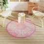 Alfombra de exterior ARAKIL rosa Ø120 cm PP by , Outdoor protectors - Ref: Foro24-368502, Price: 22,69 €, Discount: %