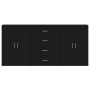 Aparadores 3 unidades madera de ingeniería negro 60x31x84 cm by , Sideboards - Ref: Foro24-3276575, Price: 249,73 €, Discount: %