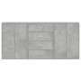 Aparadores 3 uds madera de ingeniería gris hormigón 60x31x84 cm by , Sideboards - Ref: Foro24-3276577, Price: 217,07 €, Disco...