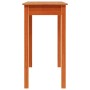 Mesa consola de madera maciza de pino marrón cera 80x40x75 cm von , Seitentische - Ref: Foro24-847173, Preis: 64,61 €, Rabatt: %