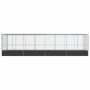 Pajarera con extensión de acero color plateado 832x207x212 cm by , Feet and bird cages - Ref: Foro24-3214274, Price: 1,00 €, ...