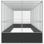 Pajarera con extensión de acero color plateado 832x207x212 cm by , Feet and bird cages - Ref: Foro24-3214274, Price: 1,00 €, ...