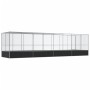 Pajarera con extensión de acero color plateado 832x207x212 cm by , Feet and bird cages - Ref: Foro24-3214274, Price: 1,00 €, ...