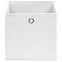 Cajas de almacenaje 10 uds tela no tejida blanco 28x28x28 cm von , Aufbewahrungskörbe - Ref: Foro24-325209, Preis: 42,50 €, R...