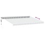 Toldo retráctil aluminio y tela gris antracita y blanco 4,5x3 m by , Awnings - Ref: Foro24-3216116, Price: 407,90 €, Discount: %