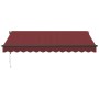Toldo retráctil automático burdeos 350x250 cm by , Awnings - Ref: Foro24-3310184, Price: 410,49 €, Discount: %