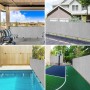 Red de privacidad HDPE gris claro 2x25 m 150 g/m² de , Sombrillas - Ref: Foro24-4003792, Precio: 81,45 €, Descuento: %