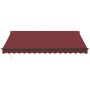 Toldo retráctil manual burdeos 400x300 cm von , Markisen - Ref: Foro24-3215300, Preis: 271,86 €, Rabatt: -5%%