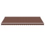 Toldo retráctil manual marrón 500x300 cm by , Awnings - Ref: Foro24-3215702, Price: 351,32 €, Discount: %