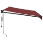 Toldo retráctil automático burdeos 350x250 cm | Foro24.es | Tu tienda online para hogar, jardín y más Foro24.es