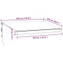 Toldo retráctil automático burdeos 350x250 cm | Foro24.es | Tu tienda online para hogar, jardín y más Foro24.es