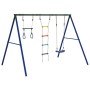 Juego de columpios de exterior con trapecio y escalera von , Schaukeln und Spielgeräte - Ref: Foro24-3283593, Preis: 174,72 €...