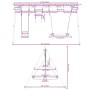 Set de columpios exterior columpio, trapecio y columpio plato von , Schaukeln und Spielgeräte - Ref: Foro24-3283629, Preis: 2...