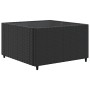 Set de muebles de jardín 5 pzas y cojines ratán sintético negro von , Gartensets - Ref: Foro24-3308012, Preis: 328,12 €, Raba...