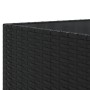 Set de muebles de jardín 9 pzas y cojines ratán sintético negro by , Garden sets - Ref: Foro24-3308044, Price: 655,18 €, Disc...