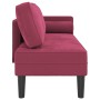 Sofá diván con cojines terciopelo rojo tinto von , Tagesbetten - Ref: Foro24-4007575, Preis: 167,77 €, Rabatt: %