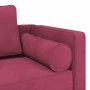 Sofá diván con cojines terciopelo rojo tinto von , Tagesbetten - Ref: Foro24-4007575, Preis: 167,77 €, Rabatt: %