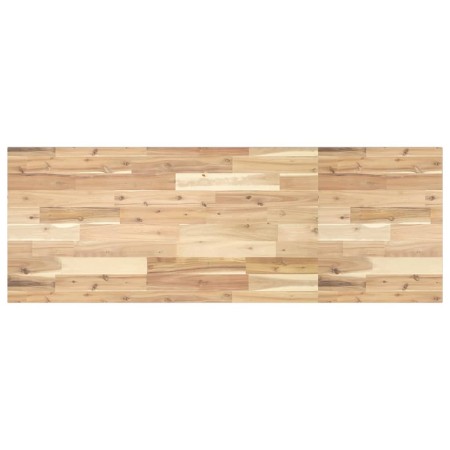 Encimera tocador de baño madera acacia sin tratar 120x50x2 cm by , bathroom vanities - Ref: Foro24-3279664, Price: 67,98 €, D...