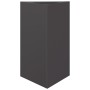Jardinera triangular acero negro 50x43x75 cm de , Maceteros y jardineras - Ref: Foro24-851171, Precio: 75,06 €, Descuento: %